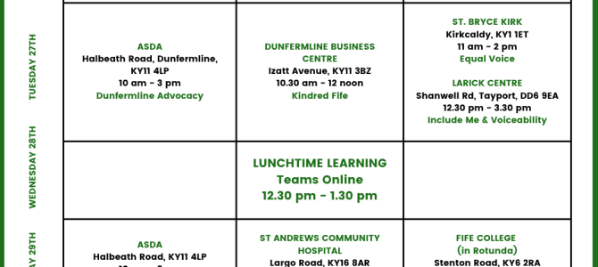 Welcome to Fife Advocacy Week 2026